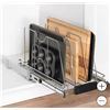 Image 1 : Richelieu Adjustable Pull-Out Pan Divider for Cookware Organization **No Accessories**