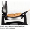 Image 1 : Chefman Rotating Belgian Waffle Maker, 180° Flip Iron w/ Non-Stick Plates, Adjustable Timer, Locking