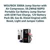 Image 2 : WOLFBOX 3000A Jump Starter with Air Compressor and 65W Fast Charging