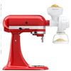 Image 1 : Mavouse Grain Mill Attachment For Kitchenaid Stand Mixer, 8 Levels Flour Grinder Attachment For Whea