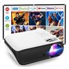 Image 1 : Happrun Model H1 Native 1080P Bluetooth Mini Projector with Built-in Speaker