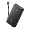 Image 1 : Anker Zolo Power Bank, 20,000mAh 30W High-Speed Portable Charger With Built-in USB-C Cable