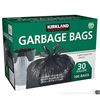 Image 1 : Kirkland Signature Garbage Bags, 30 Gallon, 100 Bags