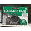 Image 2 : Kirkland Signature Garbage Bags, 30 Gallon, 100 Bags