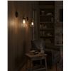 Image 1 : Jopeso Wall Sconce Set of Two with Clear Glass Shades
