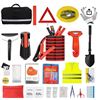 Image 1 : Roadside Emergency Kit with Tools, First Aid, and Tire Repair Kit