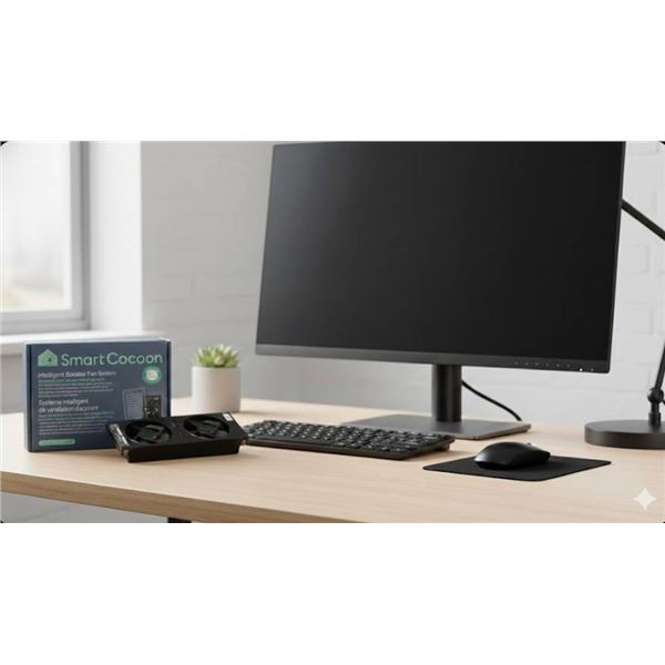 SmartCocoon Intelligent Booster Fan System 4″ x 10″