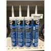 Image 2 : Lot of 4 DAP HVAC PROFESSIONAL 100% RTV Silicone Sealant Clear 300 mL