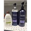 Image 2 : Lot of Nexxus Keraphix Shampoo and Conditioner Set with Aveeno Daily Moisturizing Lotion
