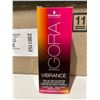 Image 2 : Lot of 60 – Schwarzkopf Igora Vibrance Tone on Tone 9.5-19 Hair Color, Alcohol-Free, 60 ml