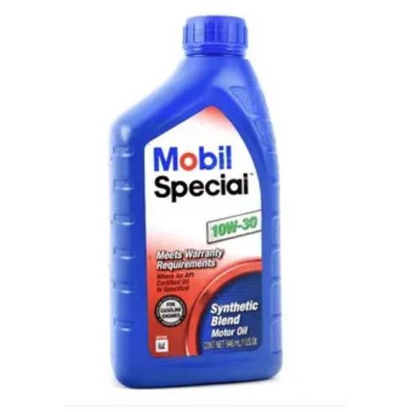 Lot of 6 – Mobil Special Synthetic Blend SAE 10W-30 1L Motor Oil
