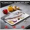 Image 1 : APMRQIB Titanium Cutting Board Set of 3, 100% Pure Titanium Cutting Boards for Kitchen, Double-Sided