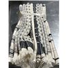 Image 4 : Package of 8 Hand Towels  Made in Portugal with Black and White Assorted Designs