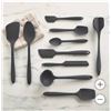 Image 1 : GIR Essentials 10-Piece Silicone Utensil Set – Gray