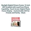 Image 2 : Skylight Digital Picture Frame: 15-Inch WiFi Enabled, Touch Screen Display