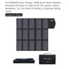 Image 2 : ALLPOWERS 100W Solar Panel Foldable With Dual 5V USB and 18V DC Output