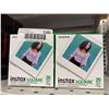 Image 2 : Lot of 2 Fujifilm Instax Square Film for Instant Cameras, 20 Sheets Each