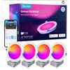 Image 1 : Govee 4 Inch Smart Recessed Pot Lights, Wi-Fi & Bluetooth RGBWW Dimmable LED Downlights, 16 Million 