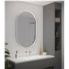 Image 1 : Artika Royce Oval LED Mirror with Integrated Defogger