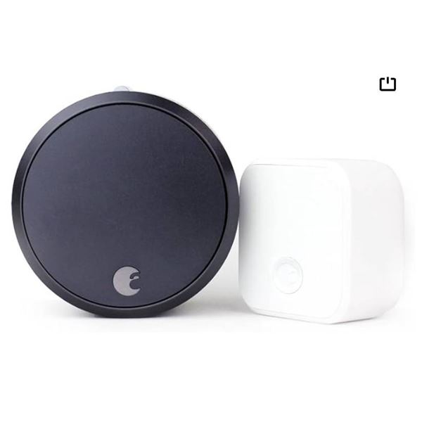 August Smart Lock Pro with Connect Wi-Fi Bridge and Apple HomeKit Support