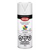 Image 1 : Krylon Colormaxx Paint + Primer, Flat White, 340 g – Lot of 6