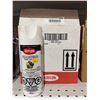 Image 2 : Krylon Colormaxx Paint + Primer, Flat White, 340 g – Lot of 6