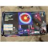 Image 2 : East Point Light Up Axe Throw Set with 1 x Light Up Axe Throw Target, 8 x Light Up Throwing Axes, 6 