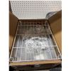 Image 3 : 6-Tier White Wire Shelving Unit With Metal Frame 12″ x 16 1/2″ **Accessories Not I