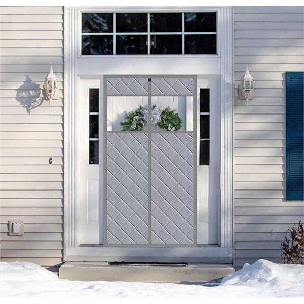 Wohomzy Thermal Curtain with Window,  Center Open 38″ x 80″