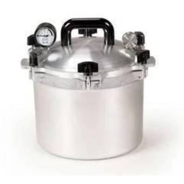 All American Model 910 Heavy Cast Aluminum Pressure Canner/Cooker – 10.5 Quart