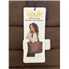 Image 3 : Lole Puffer Tote Bag With Integrated Luggage Strap and Laptop Pocket