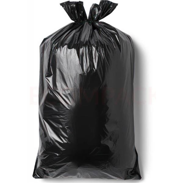 Industrial Garbage Bags 35×50 Regular Strength, Pack of 200, Black
