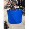 Image 4 : Garbage Bin **NO LID** And Mop And Bucket