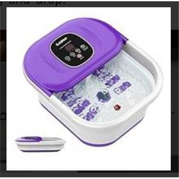 Cupilo CPL-5538 Foot Spa Bath Massager, 500W, Purple