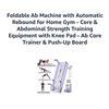 Image 3 : Automatic Rebound Foldable Ab Machine With Knee Pad and Push-Up Board