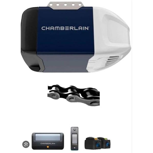 Chamberlain C2102C Chain Drive Garage Opener with 1/2 HP Motor