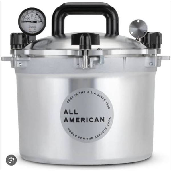 All American 910 10.5-Quart Aluminum Pressure Canner Cooker