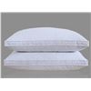 Image 1 : Three Geese Two-Pack White Goose Feather Pillows, King Size, Model X001EDNCOD