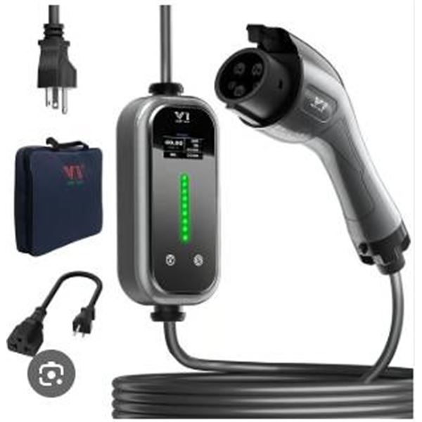 VIVI VAN Portable EV Charger With 25 Ft Cable, Model TPDWSN