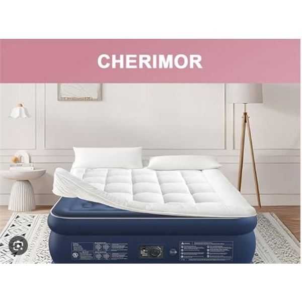 Air Mattress, withbuiltin, Queen pump, 40 x 195 x 34.3 cm