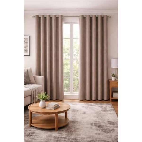 Beautyrest Platinum Grommet Top Blackout Panel with Liner 52 x 84 Inches