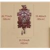 Image 2 : Kendal Cuckoo Clock Model 24PGM601 with Item No. MX226C