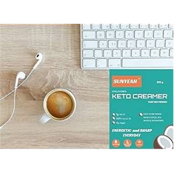 Sunyeah Keto Creamer Powder, 680 g, Unflavoured