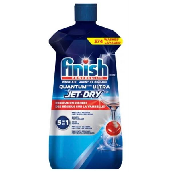 Finish Jet-Dry Rinse Aid Quantum Ultra 2 x 1.12L