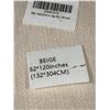 Image 4 : Beige Fabric, XTO04D-SJY-35, 52 x 120 Inches (132 x 304 CM)