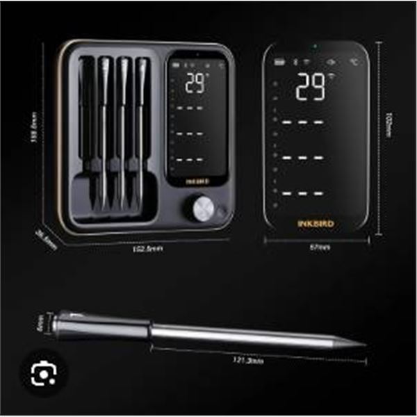 Inkbird IBT-4BW Wireless BBQ Thermometer With 4 Probes