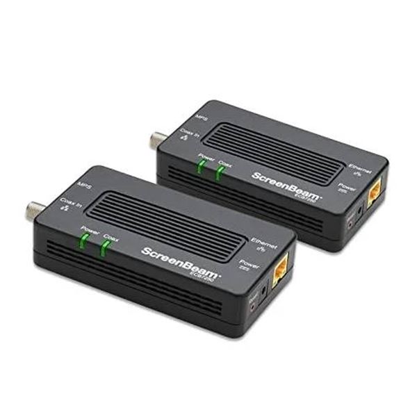 ScreenBeam ECB7250 MoCA Network Adapter Kit With Accessories
