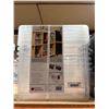 Image 2 : 6 Clear Plastic Latch Boxes with 12.2 Liters Capacity Each