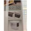 Image 3 : 6 Clear Plastic Latch Boxes with 12.2 Liters Capacity Each