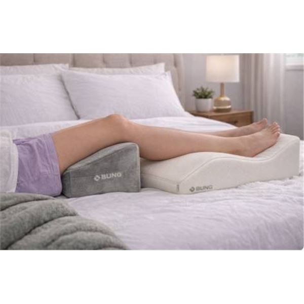 E-Bung Knee Pillow and Elevating Leg Rest Pillow Combination Set